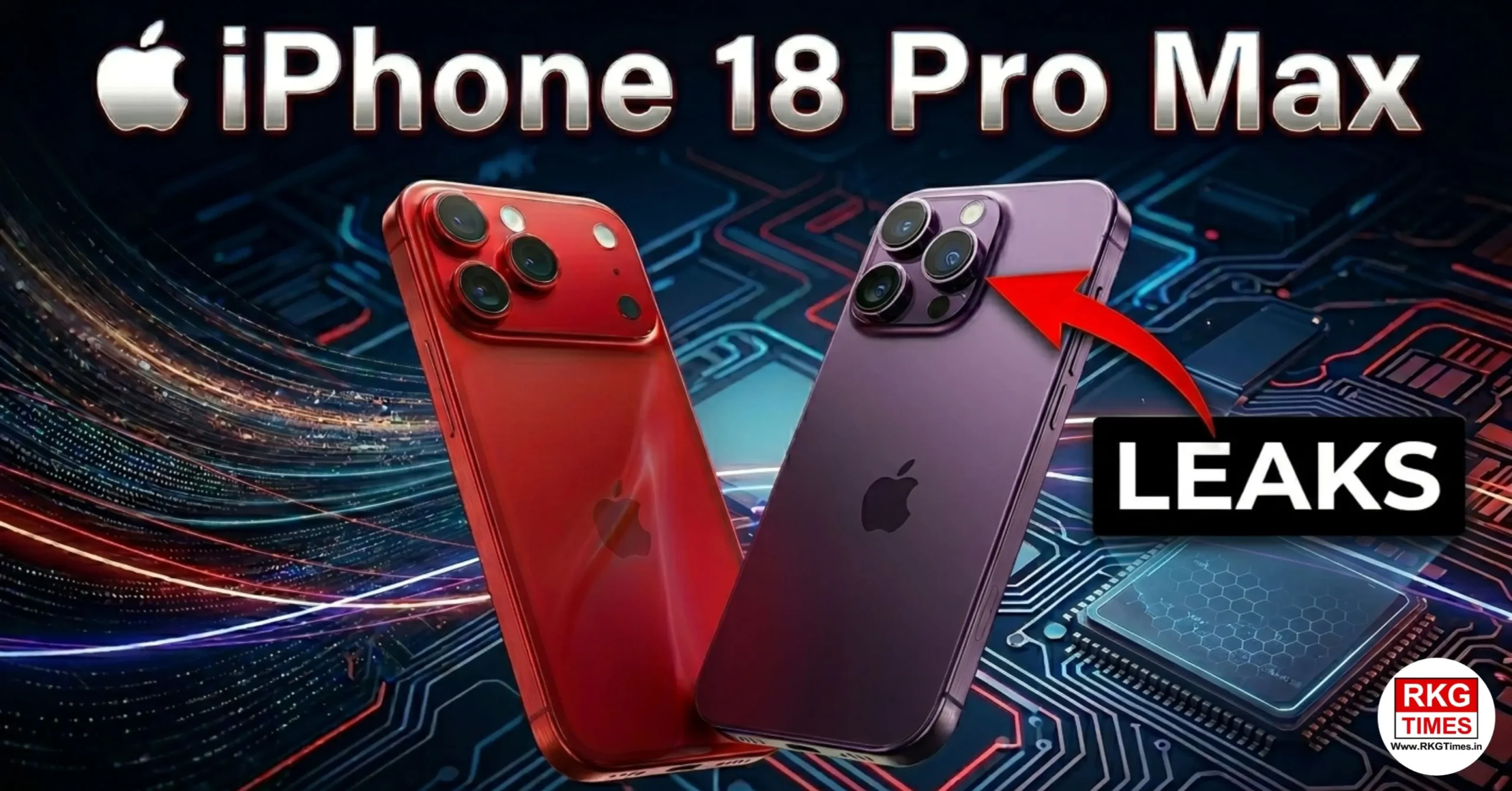 Apple iPhone 18 Pro Max Leaks