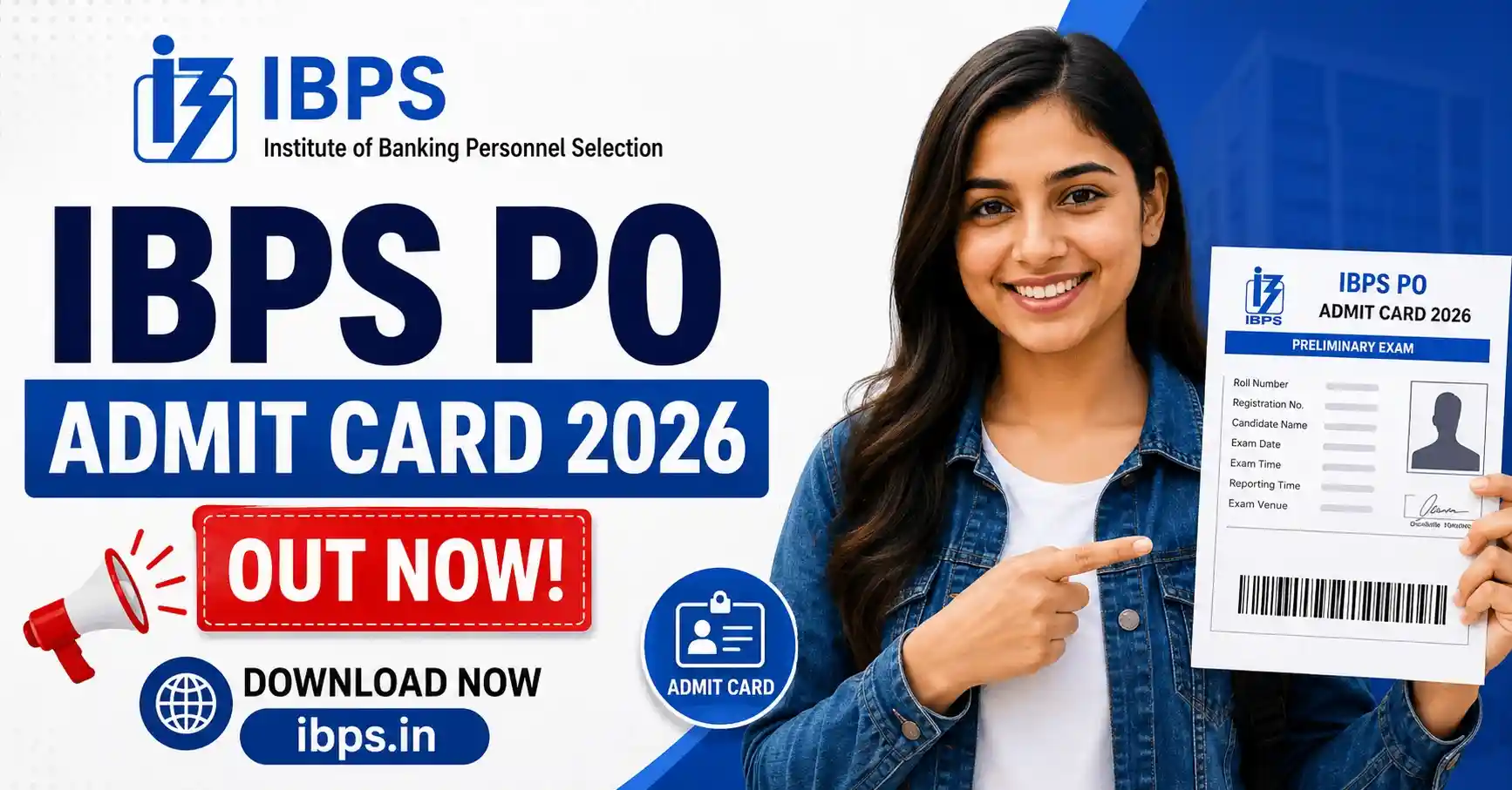 IBPS PO Admit Card 2026