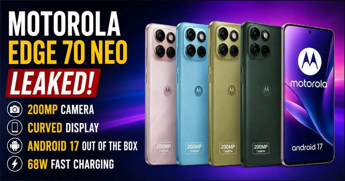 Motorola Edge 70 Neo Leaked