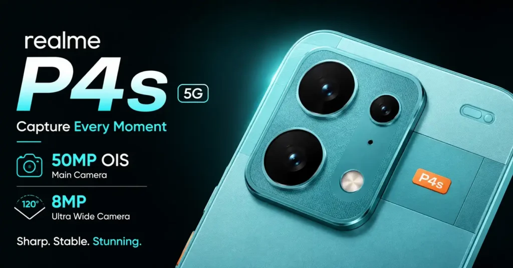 Realme P4s 5G Camera