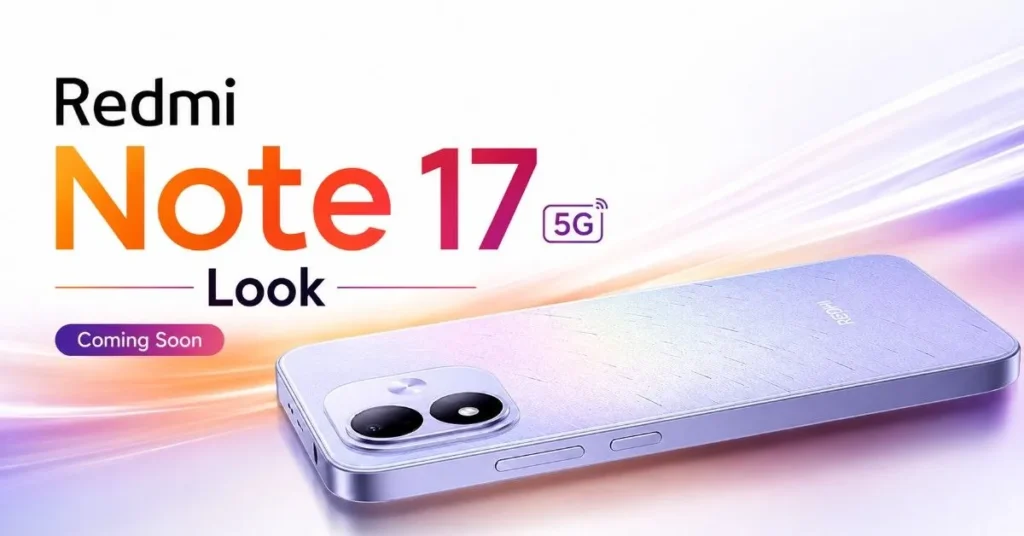 Redmi Note 17 5G Look
