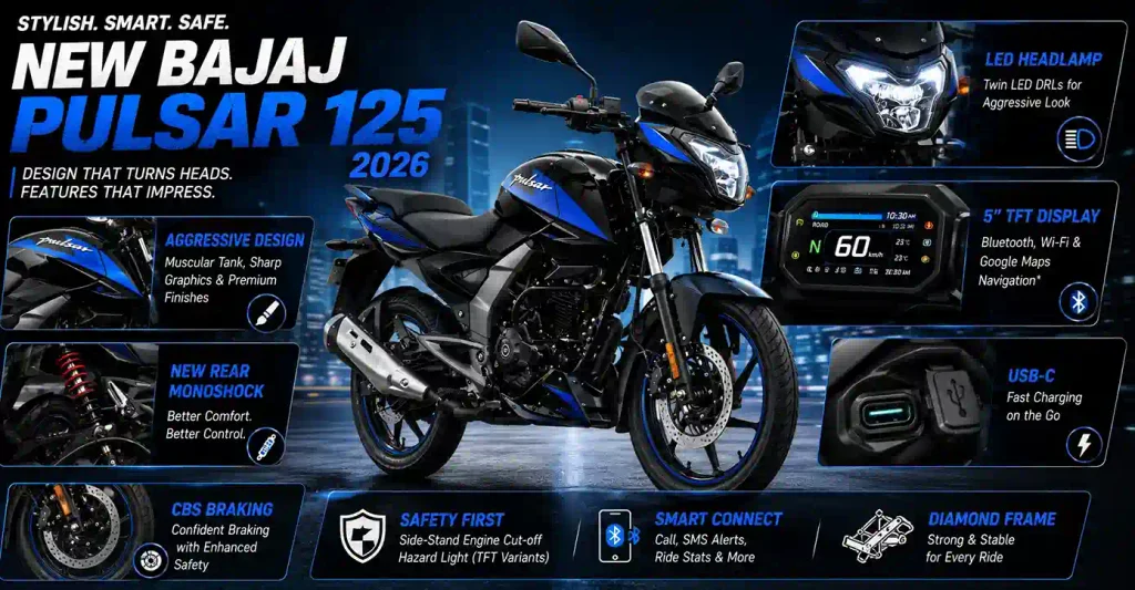 bajaj-pulsar-125-2026-design-features-tft-led