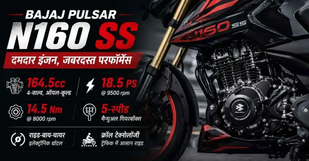 Bajaj Pulsar N160 SS Engine-Performance