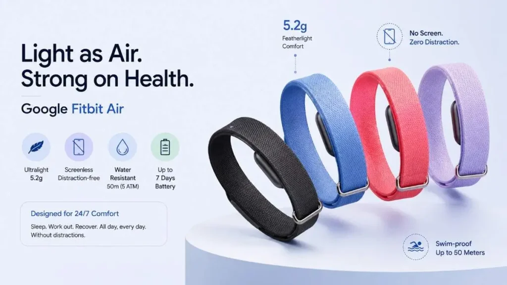 Google Fitbit Air Health Ai Features