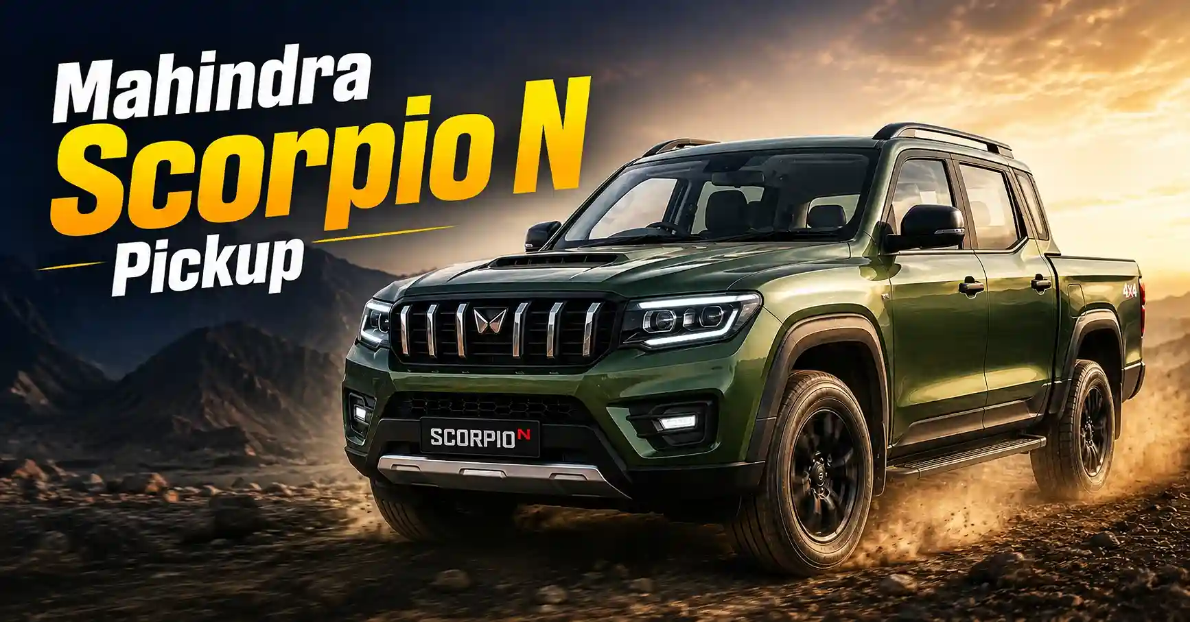 Mahindra Scorpio N Pickup 2026