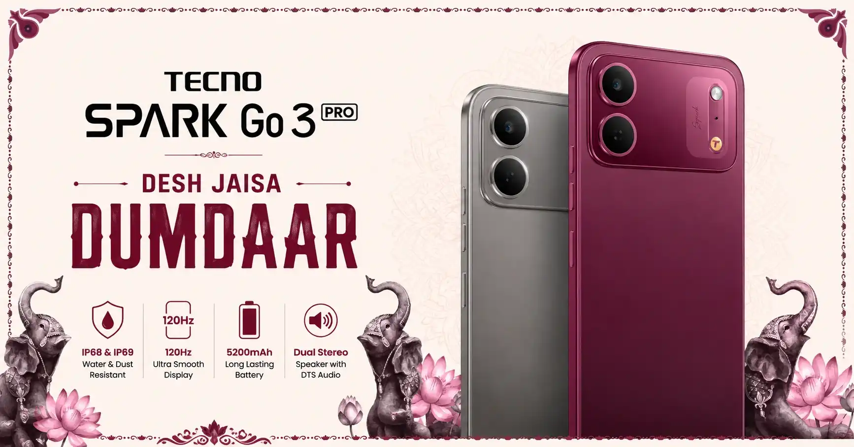 tecno spark go 3 pro