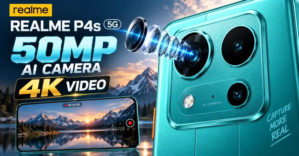 Realme P4s 5G Camera