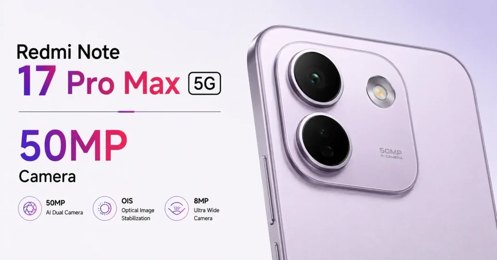 Redmi Note 17 Pro Max 5G Camera